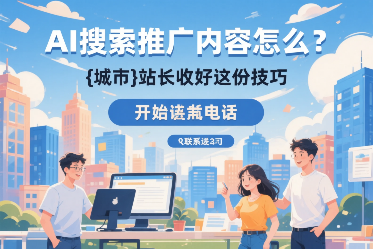 AI搜索推广内容怎么写？马山站长收好这份技巧