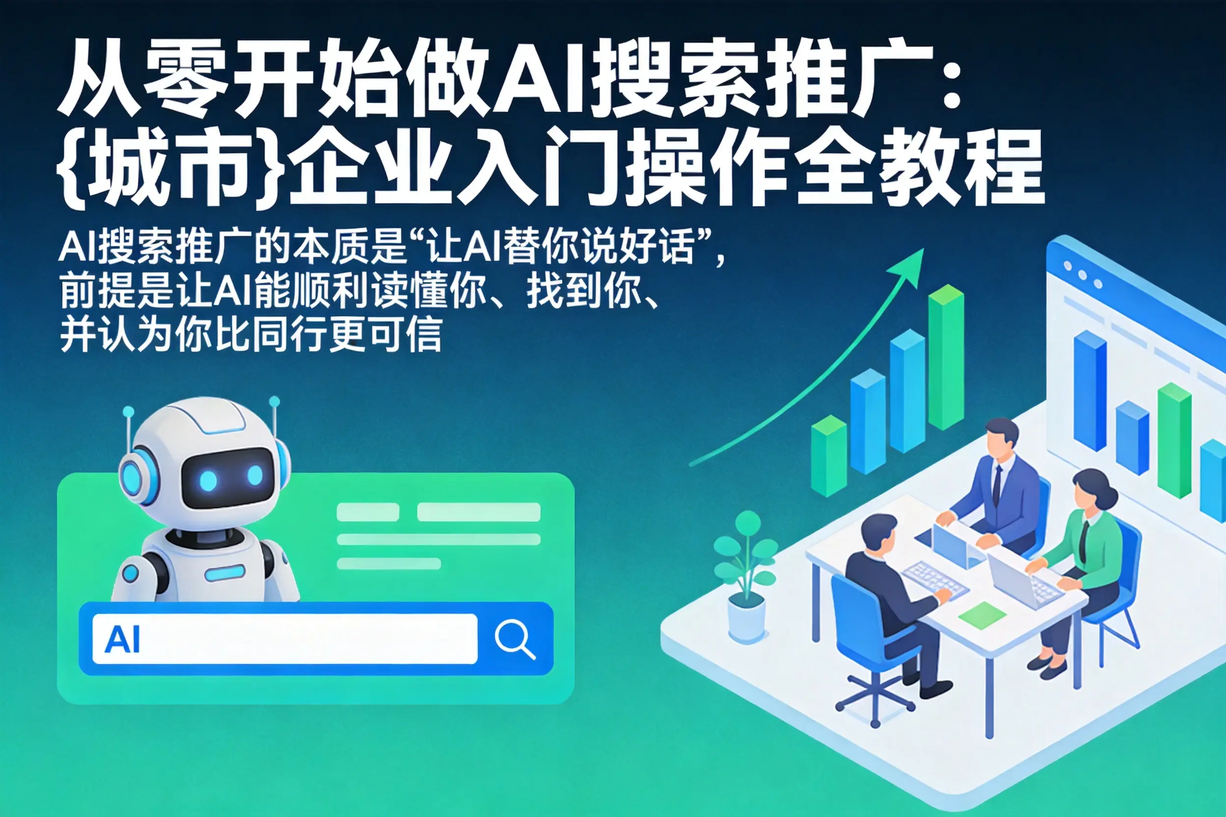 从零开始做AI搜索推广:马山企业入门操作全教程