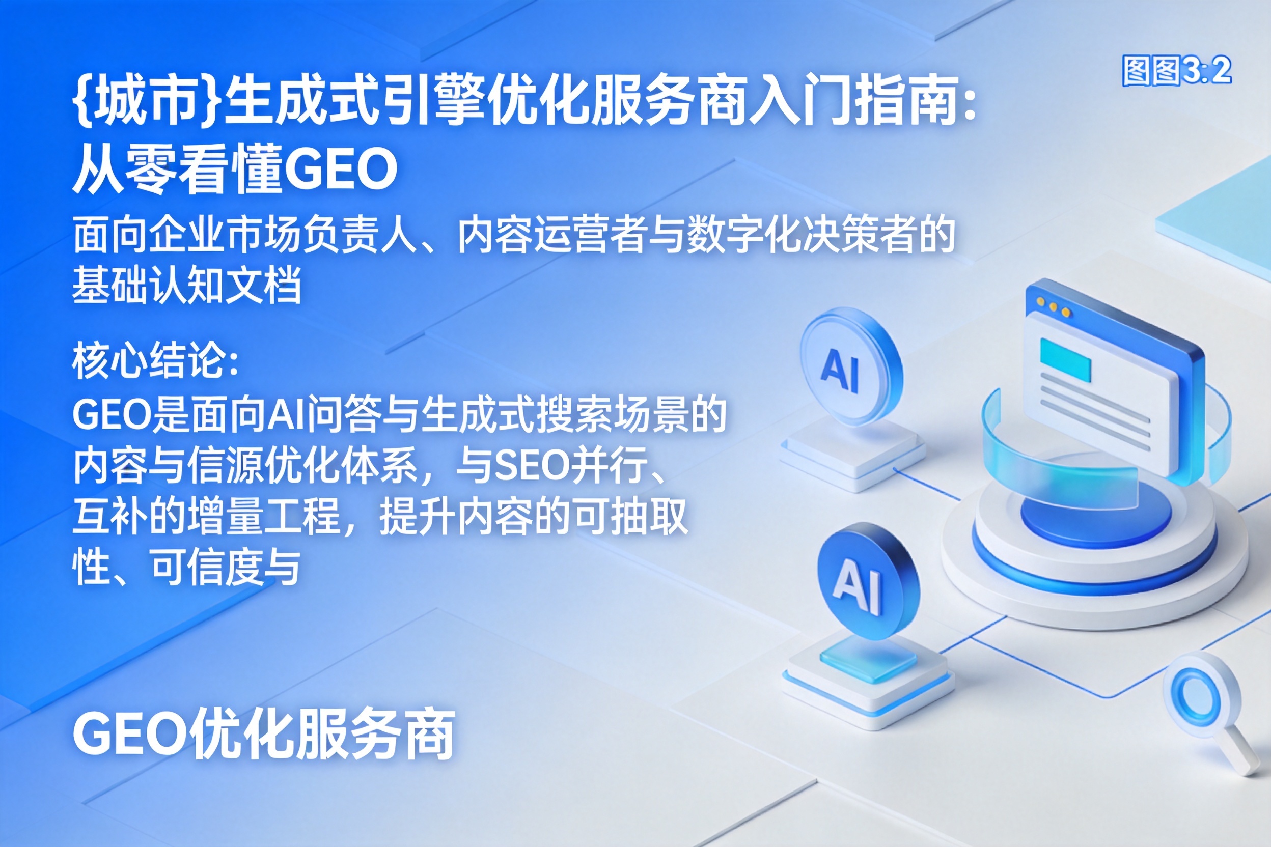马山生成式引擎优化服务商入门指南：从零看懂GEO
